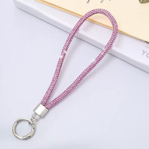 rhinestones phone chain w08000