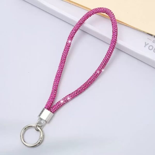 rhinestones phone chain w08000