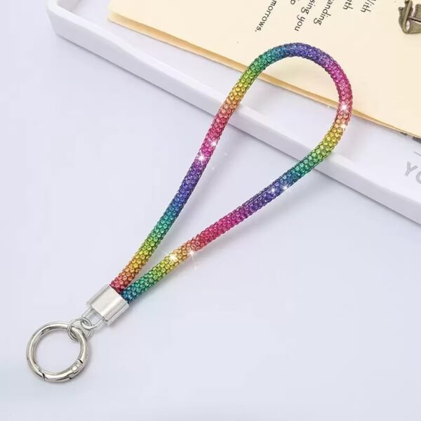 rhinestones phone chain w08000