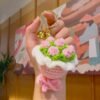 woven flower w08020